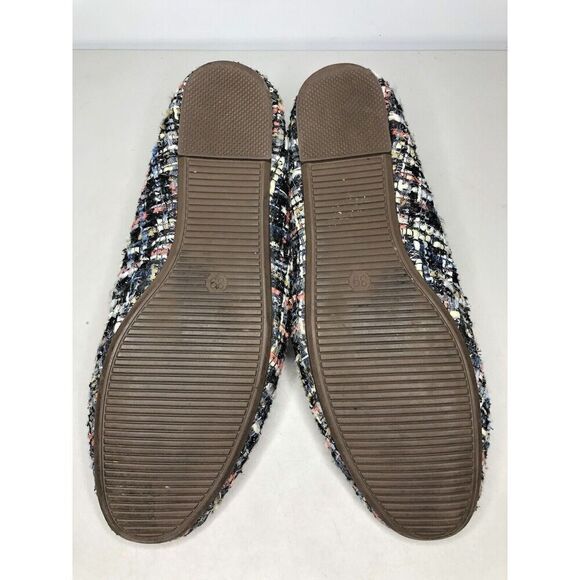 Patrizia Spring Step Chanello Multicolor Fabric Leather Flats Women Sz 39EU/8.5M - Picture 6 of 13